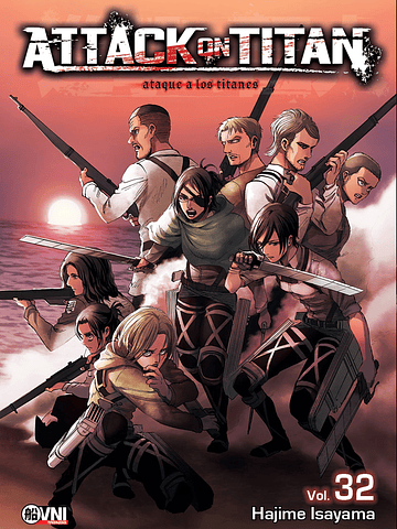 ATTACK ON TITAN 32 - OVNIPRESS MANGA