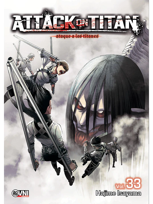 ATTACK ON TITAN 33 - OVNIPRESS MANGA 1