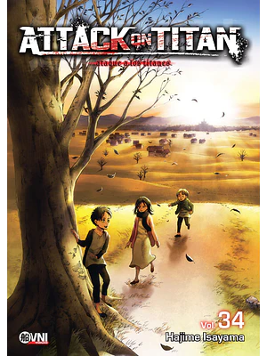 ATTACK ON TITAN 34 - OVNIPRESS MANGA