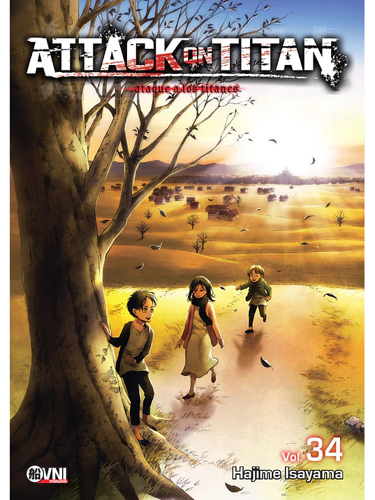 ATTACK ON TITAN 34 - OVNIPRESS MANGA 1