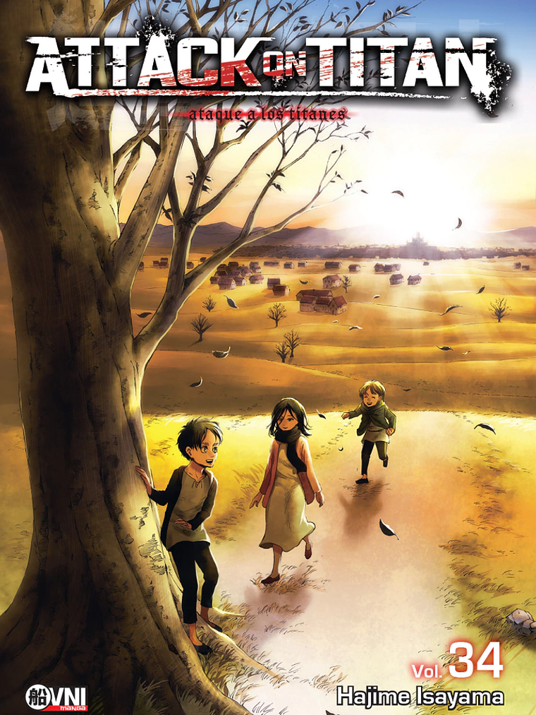 ATTACK ON TITAN 34 - OVNIPRESS MANGA 1