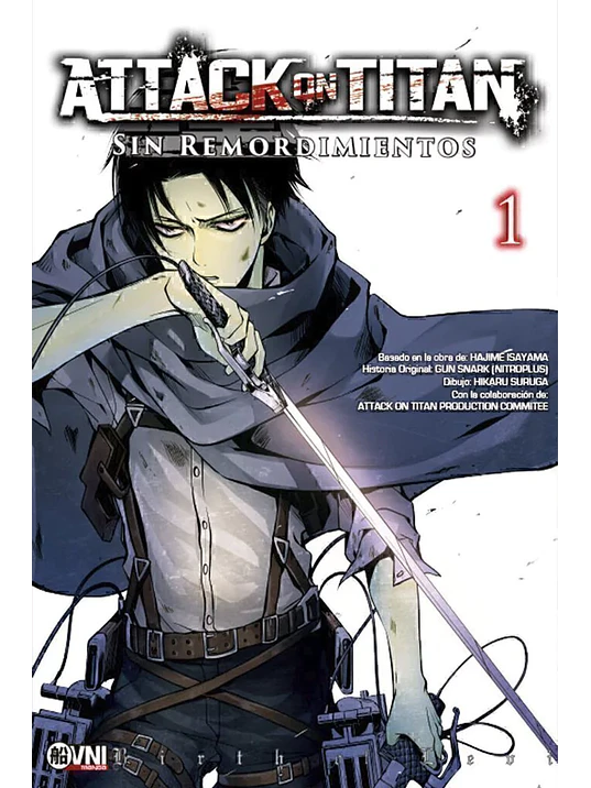 ATTACK ON TITAN: SIN REMORDIMIENTOS 01 - OVNIPRESS MANGA 1