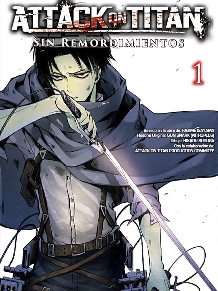 ATTACK ON TITAN: SIN REMORDIMIENTOS 01 - OVNIPRESS MANGA 1
