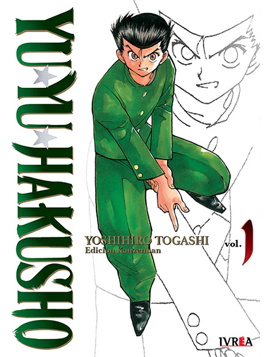 YU YU HAKUSHO EDICION KANZENBAN 01 - IVREA ARGENTINA 1