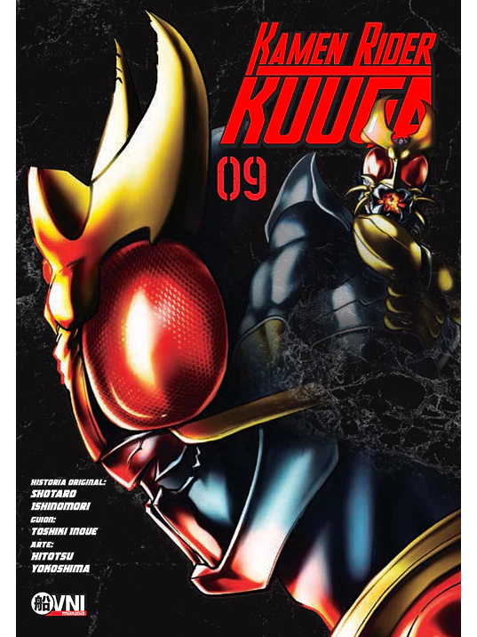 KAMEN RIDER KUUGA 09 - OVNIPRESS MANGA 1