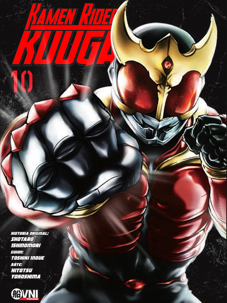 KAMEN RIDER KUUGA 10 - OVNIPRESS MANGA 1
