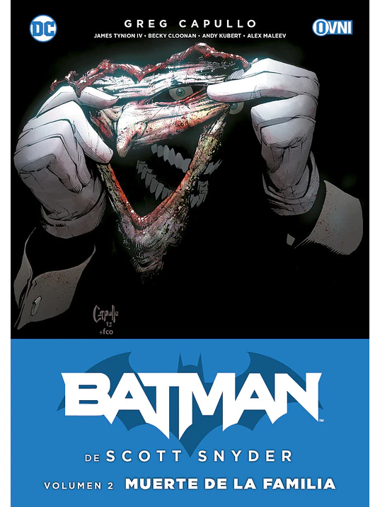 BATMAN DE SCOTT SNYDER VOL. 02: MUERTE DE LA FAMILIA - OVNIPRESS 1