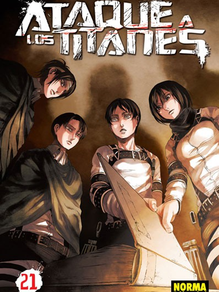 ATAQUE A LOS TITANES 21 - NORMA 1