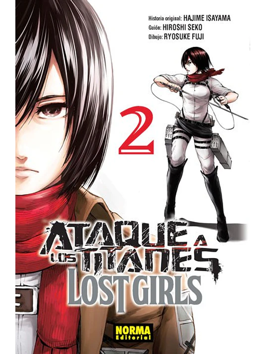 ATAQUE A LOS TITANES LOST GIRLS 02 - NORMA 1