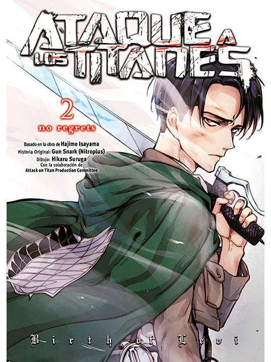 ATAQUE A LOS TITANES NO REGRETS 02 COLOR - NORMA 1