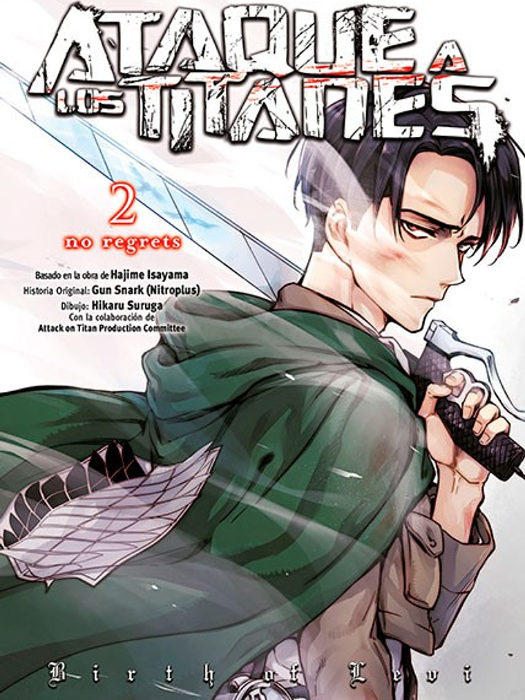 ATAQUE A LOS TITANES NO REGRETS 02 COLOR - NORMA 1