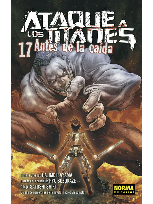 ATAQUE A LOS TITANES: ANTES DE LA CAÍDA 17 - NORMA 1
