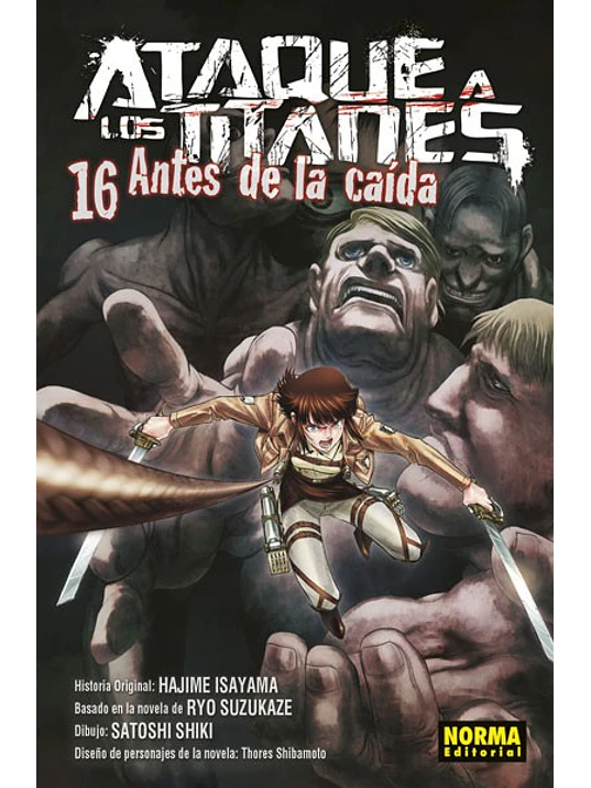 ATAQUE A LOS TITANES: ANTES DE LA CAÍDA 16 - NORMA 1