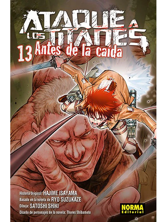 ATAQUE A LOS TITANES: ANTES DE LA CAÍDA 13 - NORMA 1