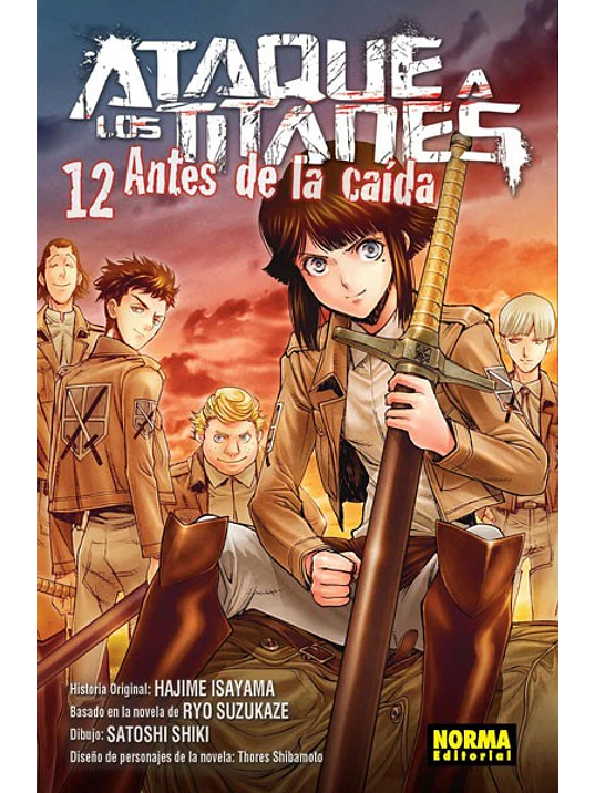 ATAQUE A LOS TITANES: ANTES DE LA CAÍDA 12 - NORMA 1