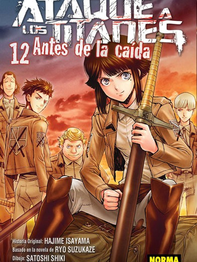 ATAQUE A LOS TITANES: ANTES DE LA CAÍDA 12 - NORMA 1