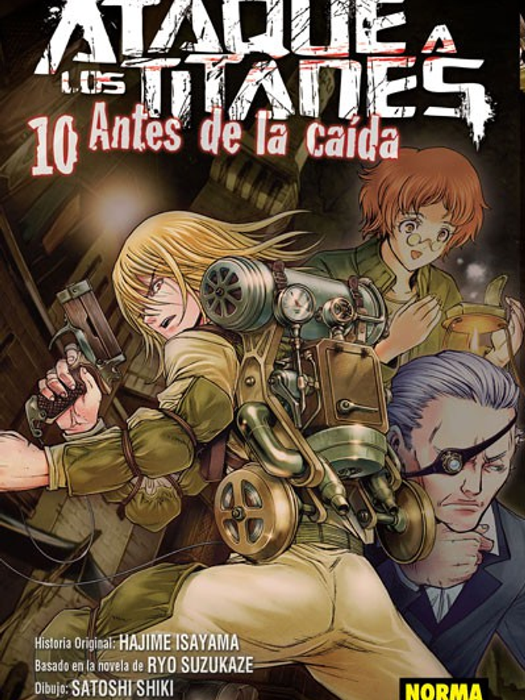 ATAQUE A LOS TITANES: ANTES DE LA CAÍDA 10 - NORMA 1
