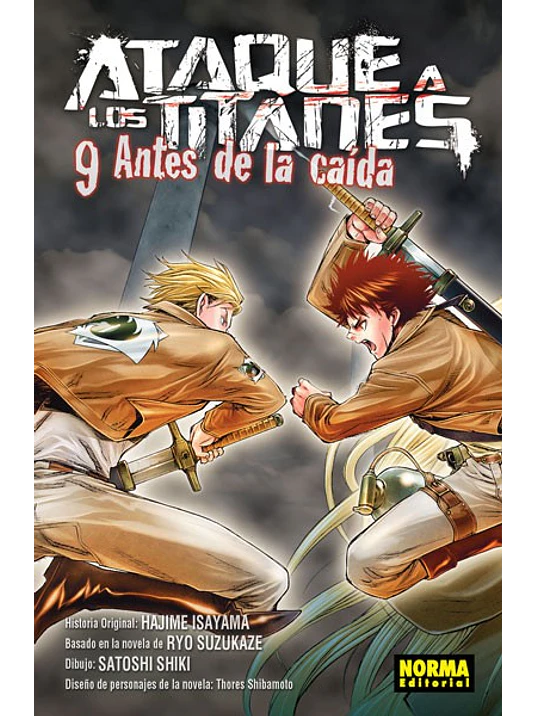 ATAQUE A LOS TITANES: ANTES DE LA CAÍDA 09 - NORMA 1