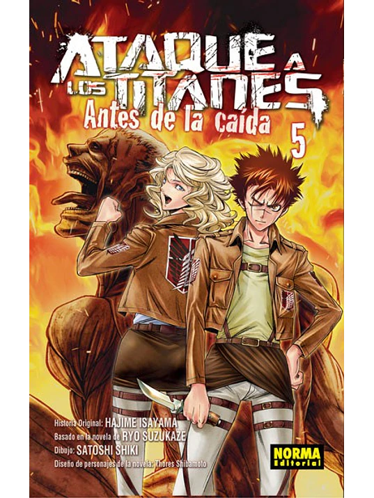 ATAQUE A LOS TITANES: ANTES DE LA CAÍDA 05 - NORMA 1