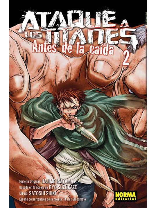 ATAQUE A LOS TITANES: ANTES DE LA CAÍDA 02 - NORMA 1
