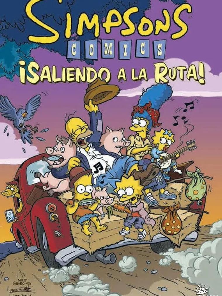 SIMPSONS COMICS: SALIENDO A LA RUTA - OVNIPRESS 1