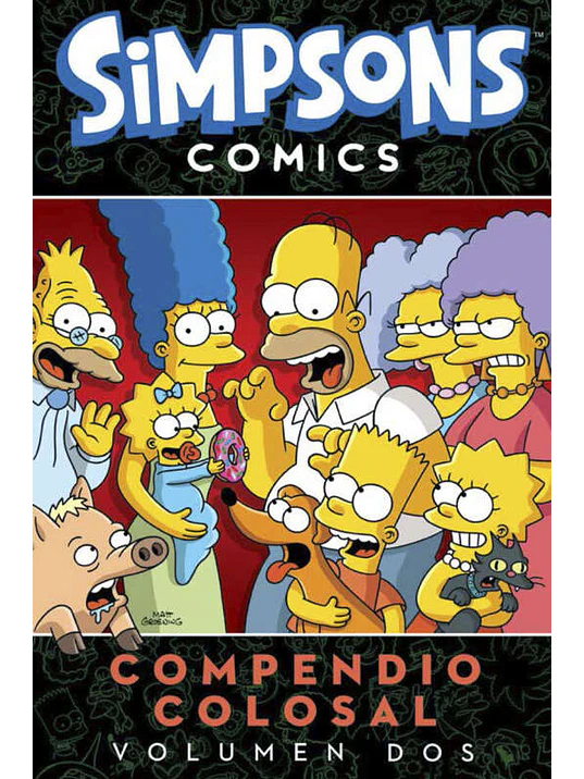 SIMPSONS COMICS: COMPENDIO COLOSAL VOL. 02 - OVNIPRESS 1