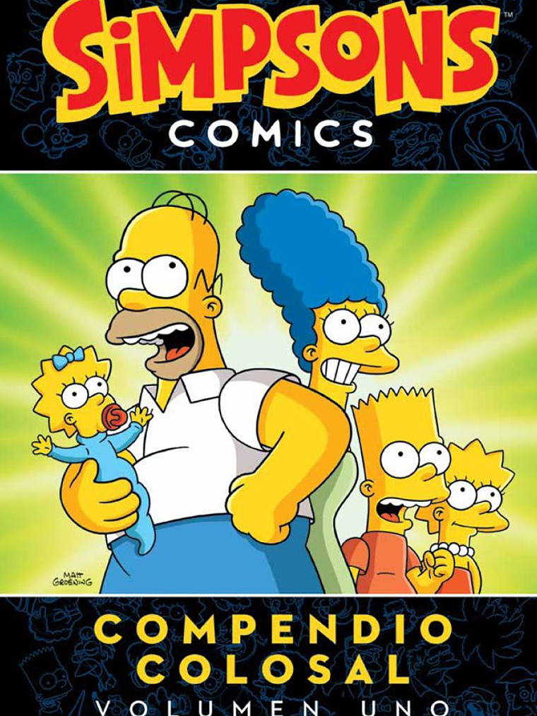 SIMPSONS COMICS: COMPENDIO COLOSAL VOL. 01 - OVNIPRESS 1
