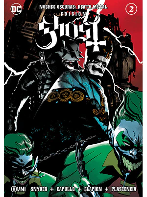 NOCHES OSCURAS: DEATH METAL 2 VARIANTE GHOST - OVNIPRESS