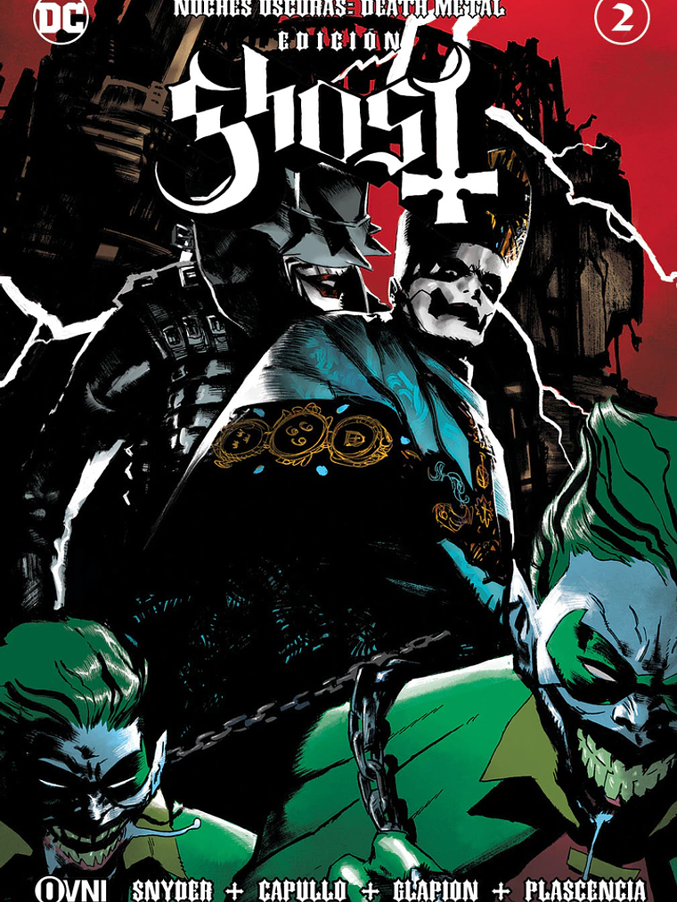 NOCHES OSCURAS: DEATH METAL 2 VARIANTE GHOST - OVNIPRESS 1
