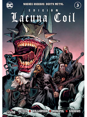NOCHES OSCURAS: DEATH METAL 3 VARIANTE LACUNA COIL - OVNIPRESS