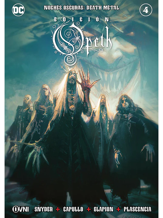NOCHES OSCURAS: DEATH METAL 4 VARIANTE OPETH - OVNIPRESS 1
