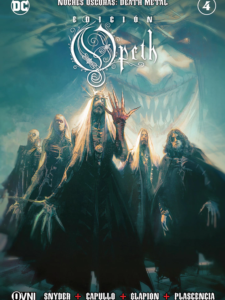 NOCHES OSCURAS: DEATH METAL 4 VARIANTE OPETH - OVNIPRESS 1