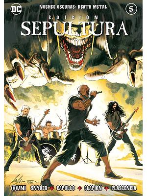NOCHES OSCURAS: DEATH METAL 5 VARIANTE SEPULTURA - OVNIPRESS