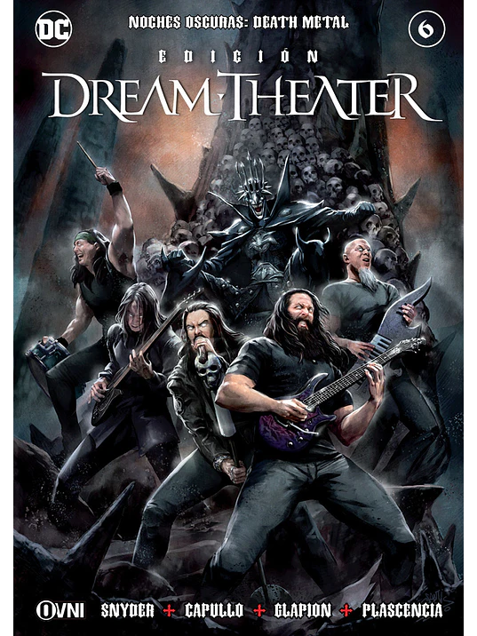 NOCHES OSCURAS: DEATH METAL 6 VARIANTE DREAM THEATER - OVNIPRESS 1