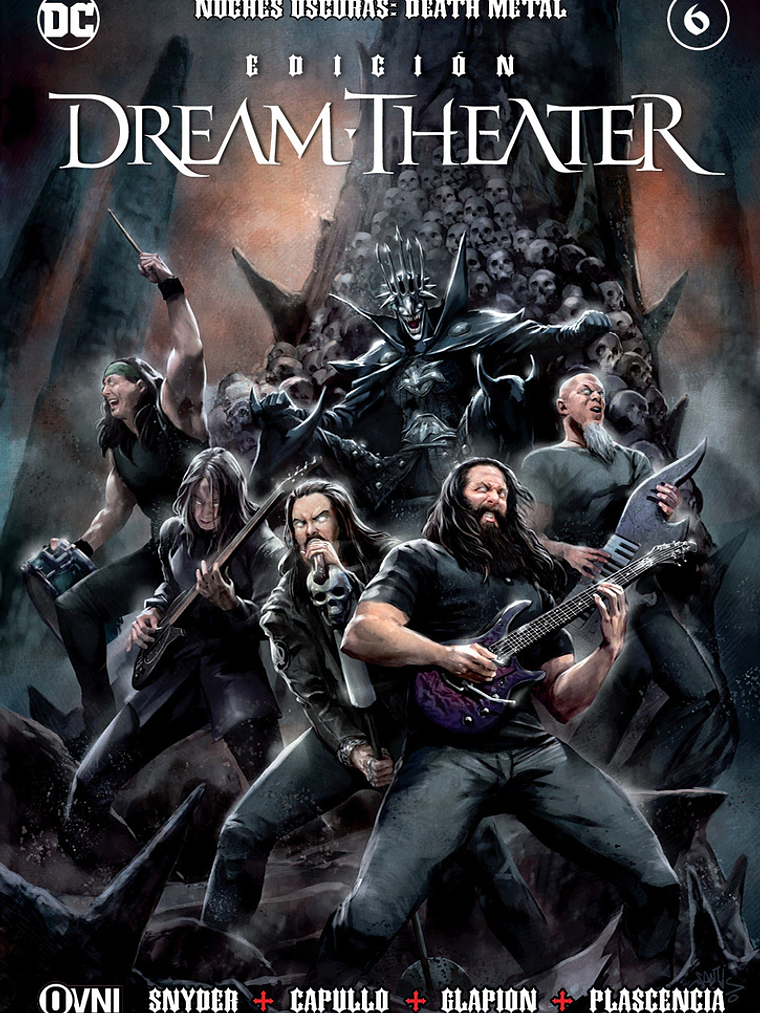 NOCHES OSCURAS: DEATH METAL 6 VARIANTE DREAM THEATER - OVNIPRESS 1