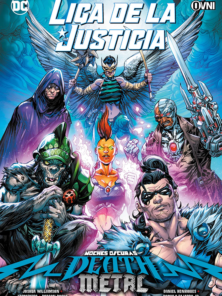 LIGA DE LA JUSTICIA: DEATH METAL - OVNIPRESS 1
