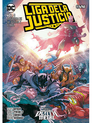 LIGA DE LA JUSTICIA VOL. 05: LA GUERRA DE LA JUSTICIA Y EL MAL - OVNIPRESS