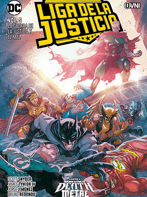 LIGA DE LA JUSTICIA VOL. 05: LA GUERRA DE LA JUSTICIA Y EL MAL - OVNIPRESS