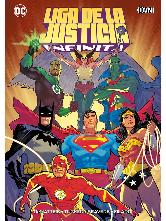 LIGA DE LA JUSTICIA INFINITA - OVNIPRESS 1