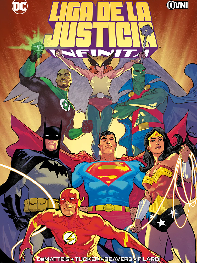 LIGA DE LA JUSTICIA INFINITA - OVNIPRESS 1