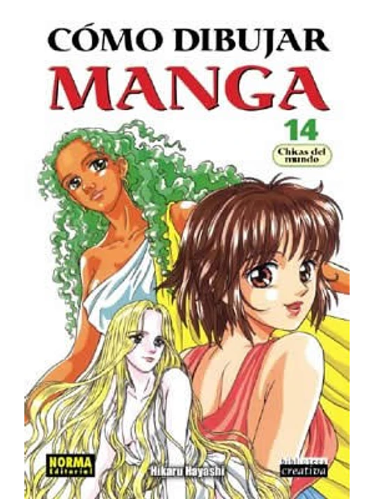 COMO DIBUJAR MANGA 14 CHICAS DEL MUNDO - NORMA 1