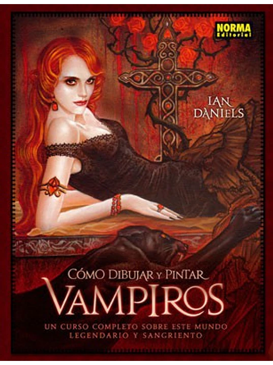 COMO DIBUJAR Y PINTAR VAMPIROS - NORMA 1