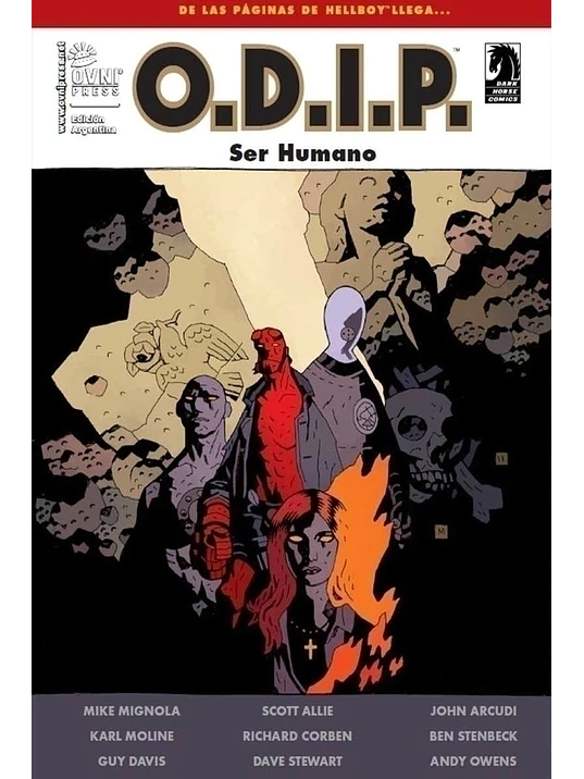 HELLBOY: O.D.I.P. - SER HUMANO - OVNIPRESS 1