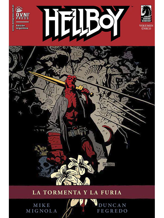 HELLBOY: LA TORMENTA Y LA FURIA - OVNIPRESS 1