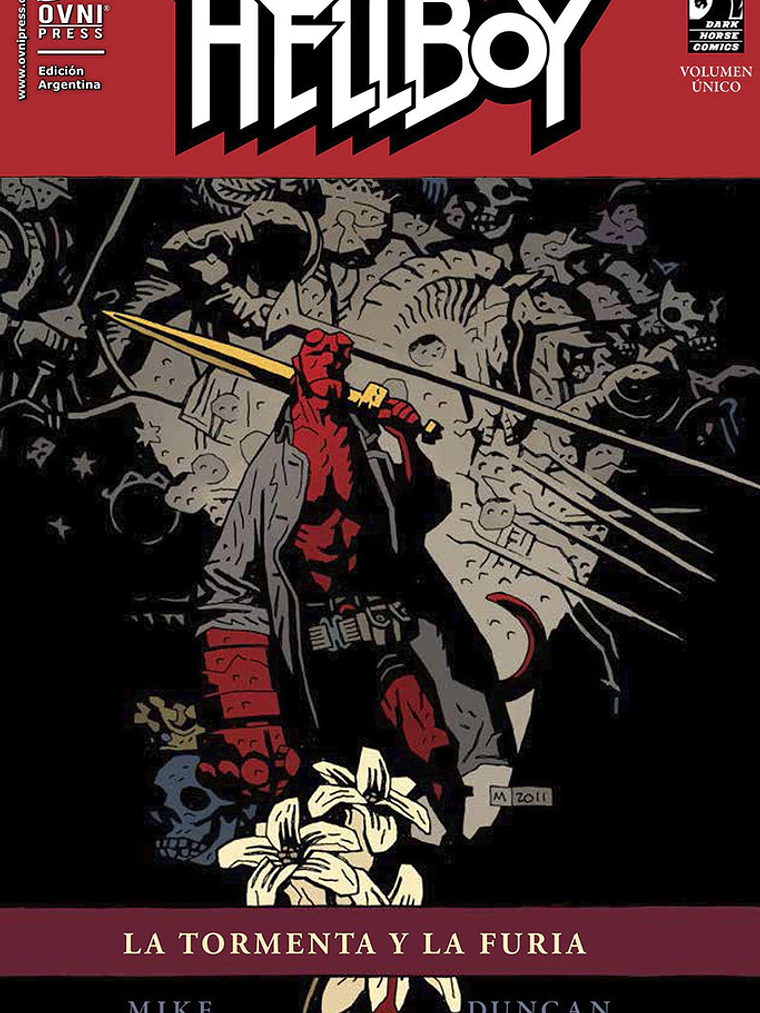 HELLBOY: LA TORMENTA Y LA FURIA - OVNIPRESS 1