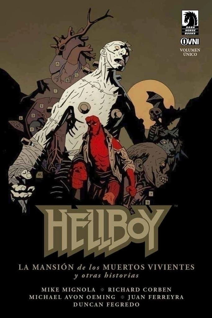 HELLBOY: LA MANSION DE LOS MUERTOS VIVIENTES Y OTRAS HISTORIAS - OVNIPRESS