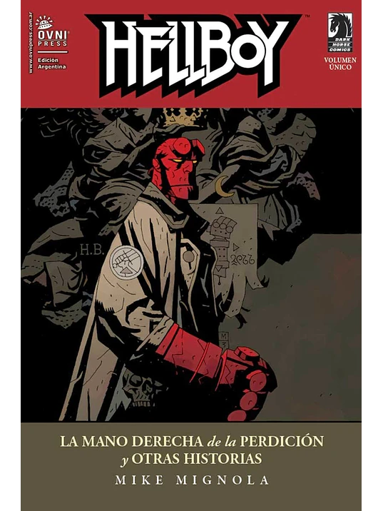 HELLBOY: LA MANO DERECHA DE LA PERDICI_ Y OTRAS HISTORIAS - OVNIPRESS 1