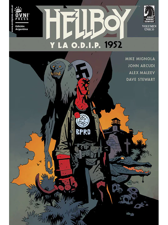 HELLBOY Y LA O.D.I.P. 1952 - OVNIPRESS 1