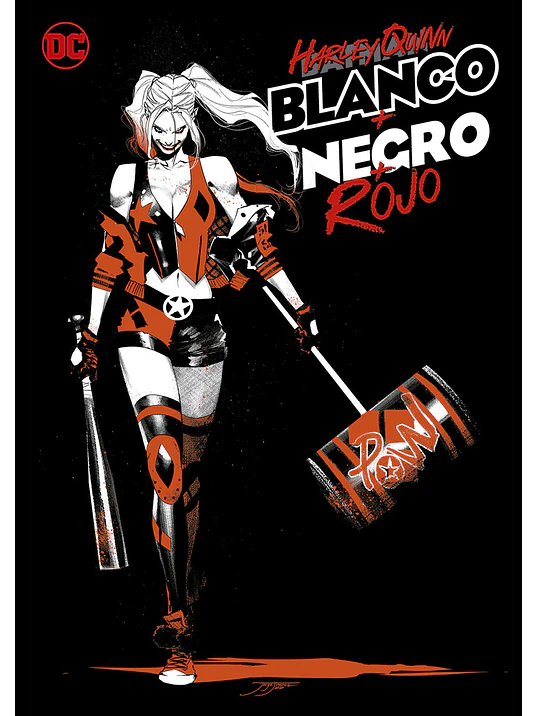HARLEY QUINN: BLANCO + NEGRO + ROJO - OVNIPRESS 1