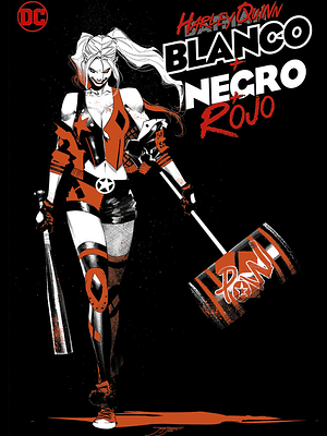 HARLEY QUINN: BLANCO + NEGRO + ROJO - OVNIPRESS